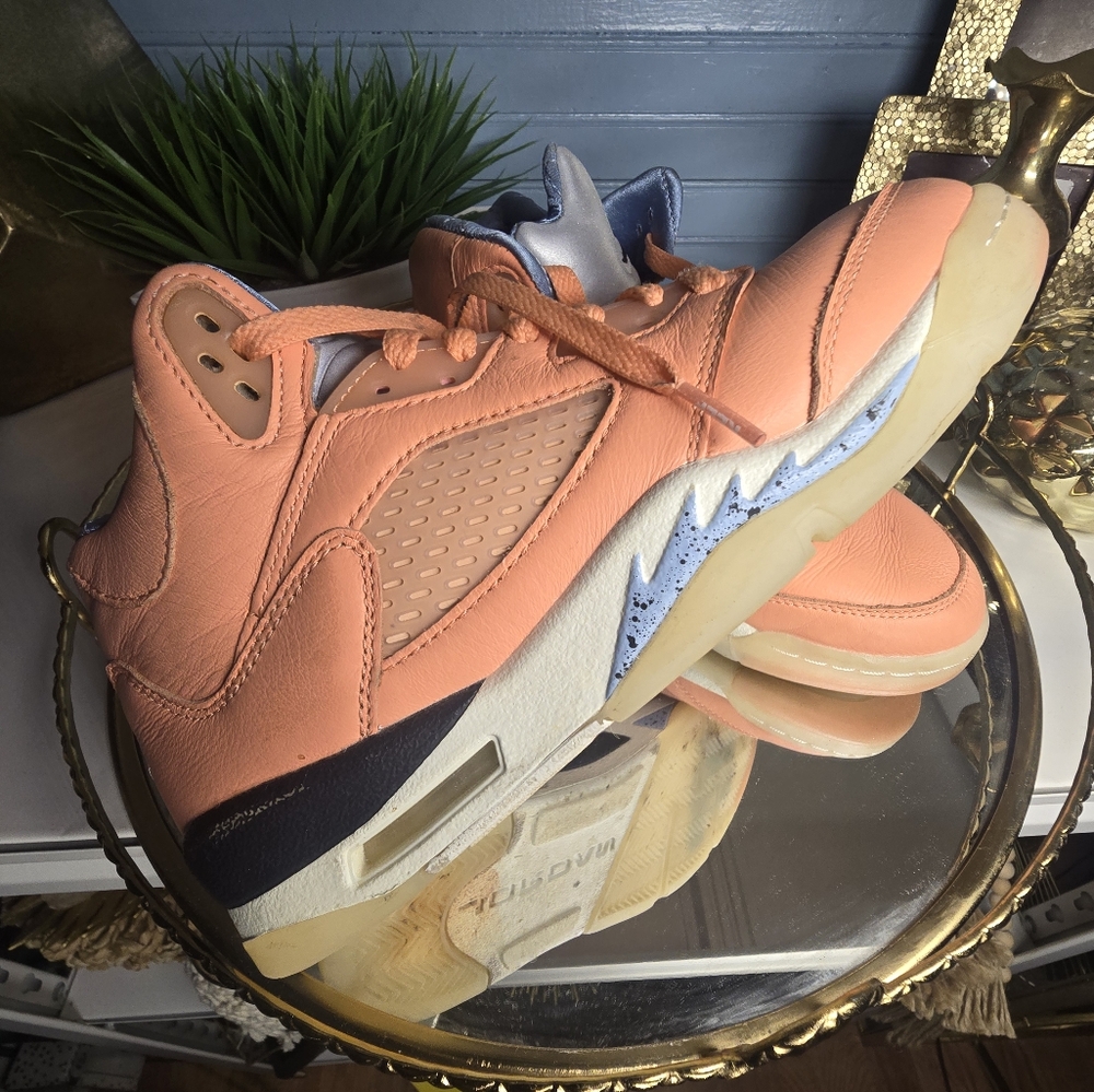 DJ KHALED Jordan Kids Sneakers in Peach and Cream